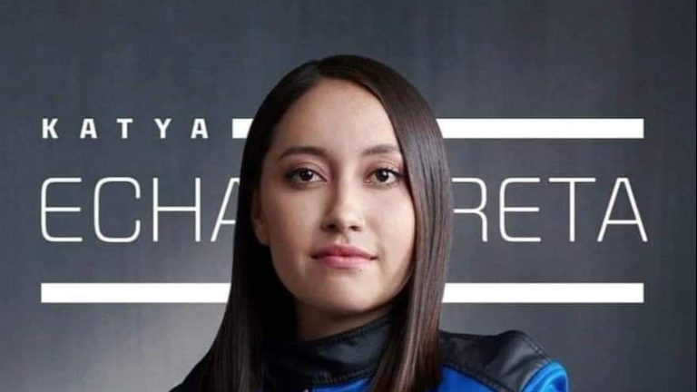 Katya Echazarreta es la primera mujer mexicana en llegar al espacio.
