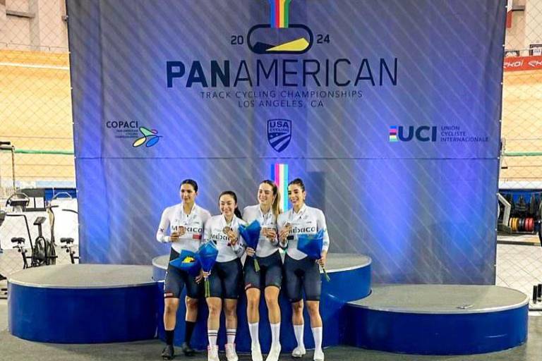 Bronce para sinaloenses Antonieta Gaxiola y Yarely Salazar en Panamericano de Ciclismo