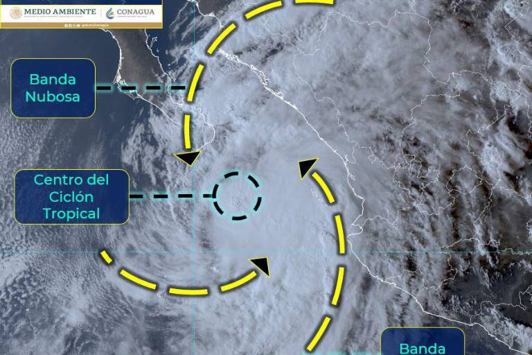 ‘Pamela’ recobrará fuerza como huracán esta noche, alerta Conagua