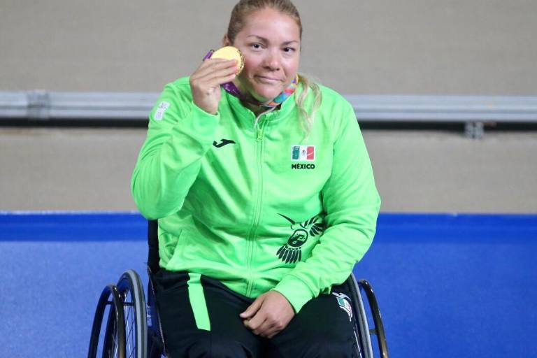 Mazatleca Rosa María Guerrero sueña con repetir doble podio dorado en Parapanamericanos