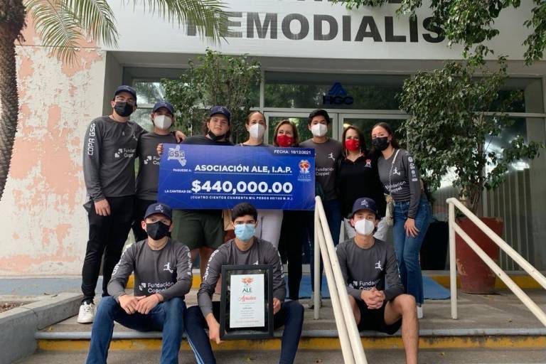 Entrega Copa GSG donativo