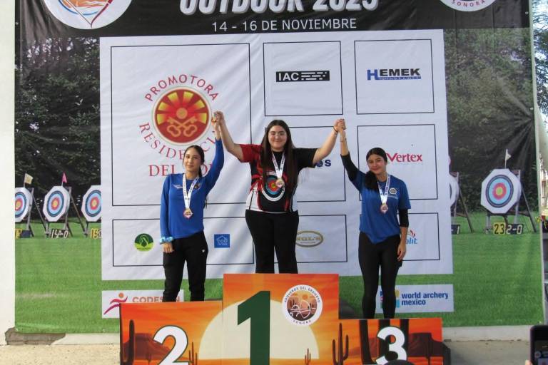 ¡Con puntería certera al éxito! La Escuelita de Tiro de Arco Águilas UAS brilla en la Copa Sonora Outdoor 2025, logrando tres preseas de oro y una de plata