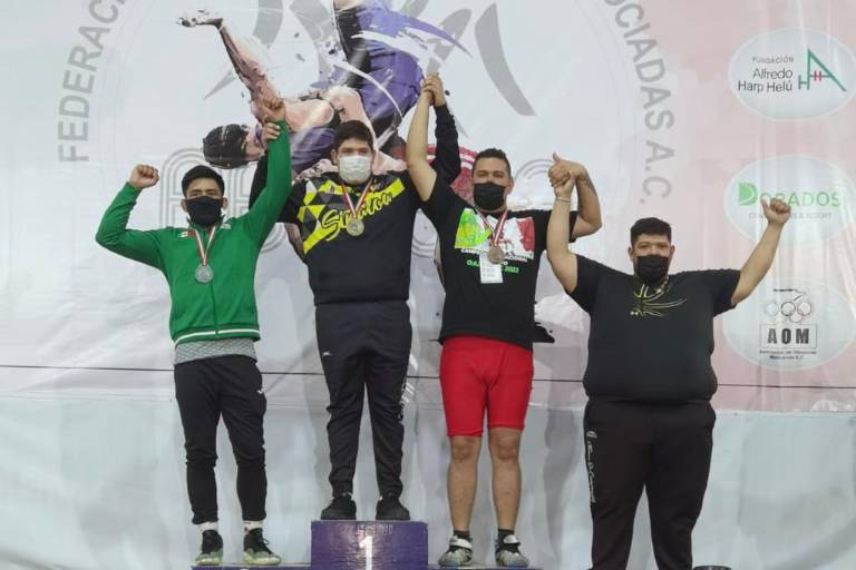 Logra Paúl Morales medalla de oro en el Clasificatorio Nacional de Luchas