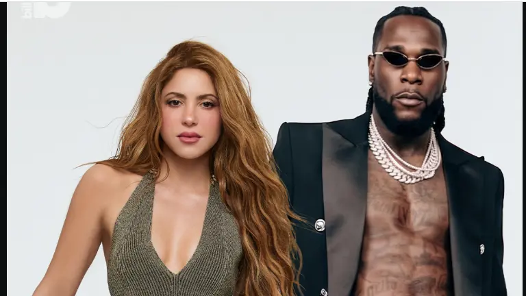Shakira y Burna Boy.