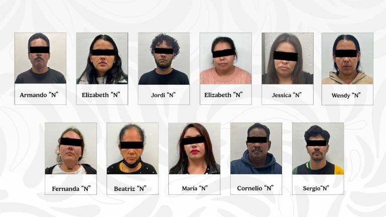 Autoridades aseguraron 165 kilos de cocaína y detuvieron a 11 pasajeros en el aeropuerto de Tijuana.