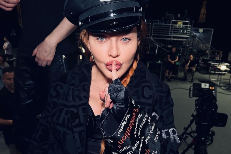 Da hospital de alta a Madonna, ya está en su casa y fuera de peligro