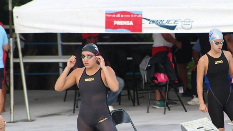 Las nadadoras de Mazatlán no lograron medallas, pero sí lograron destacar en la competencia.