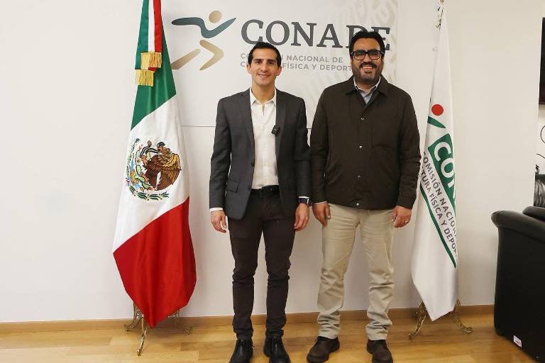 Acuerdan Gámez Mendívil y Rommel Pacheco destinar más recursos para infraestructura deportiva en Culiacán