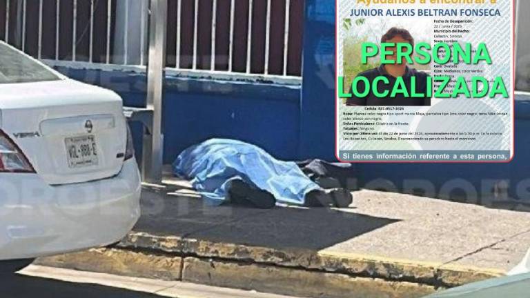 Junior Alexis “N”, de 17 años, fue asesinado a balazos frente a Ciudad Universitaria en Culiacán.