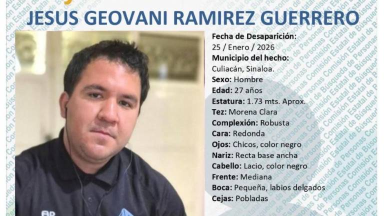 La familia de Jesús Geovani solicita el apoyo de la ciudadanía para dar con su paradero.