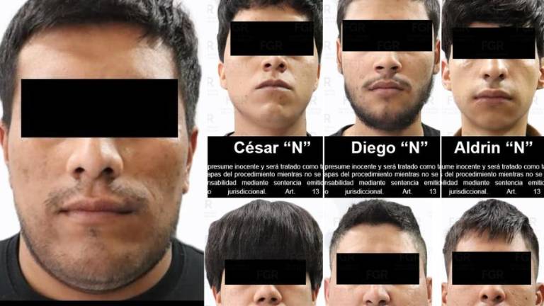 Arsenal y un vehículo blindado fueron asegurados durante la detención de siete personas en Culiacán.