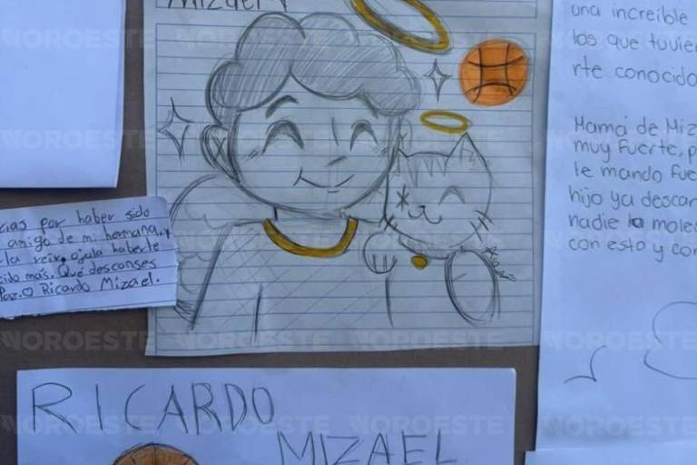 Homenaje escolar a Ricardo Mizael exige justicia y fin a la violencia contra jóvenes.