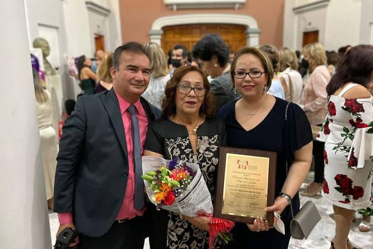 Angélica Martín de Madero recibió el Galardón Empresarial 2020-2021