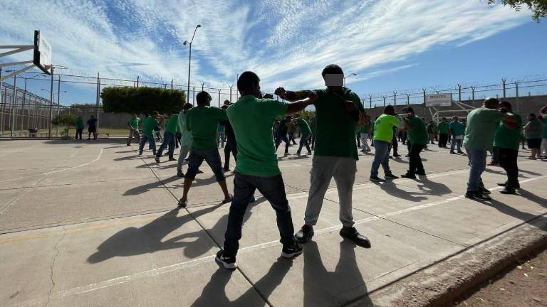 Cuatro centros penitenciarios de Sinaloa se unieron a la práctica.