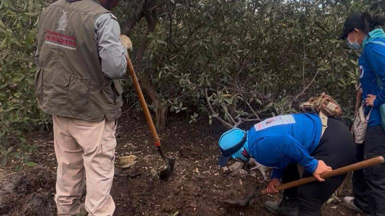 Madres buscadoras denunciaron ataque con explosivos lanzados desde drones en Matatán.