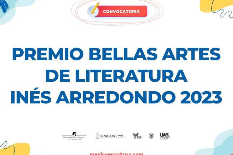 Invitan a escritoras a participar en el Premio Bellas Artes de Literatura Inés Arredondo 2023