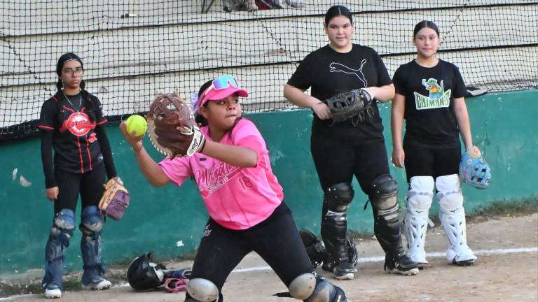 Se hermana softbol, de cara a la Olimpiada Nacional.