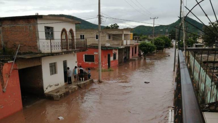 Las viviendas de Agua Verde, en su mayoría, se inundaron con el huracán ‘Pamela’.