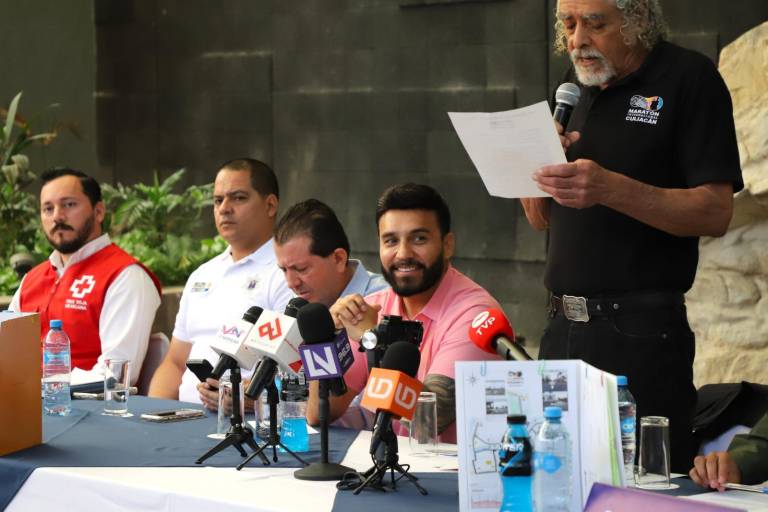 Encabeza Isde el lanzamiento de la convocatoria del Maratón Internacional de Culiacán 2025