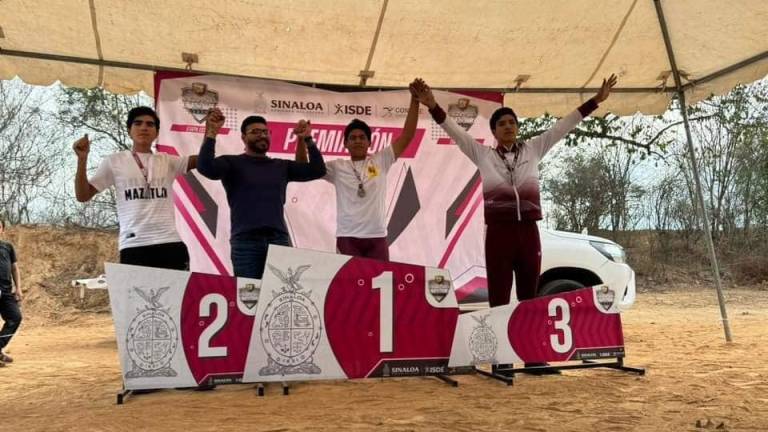 En los juegos estatales Conade Rosario ha conquistado dos medalla en ciclismo.