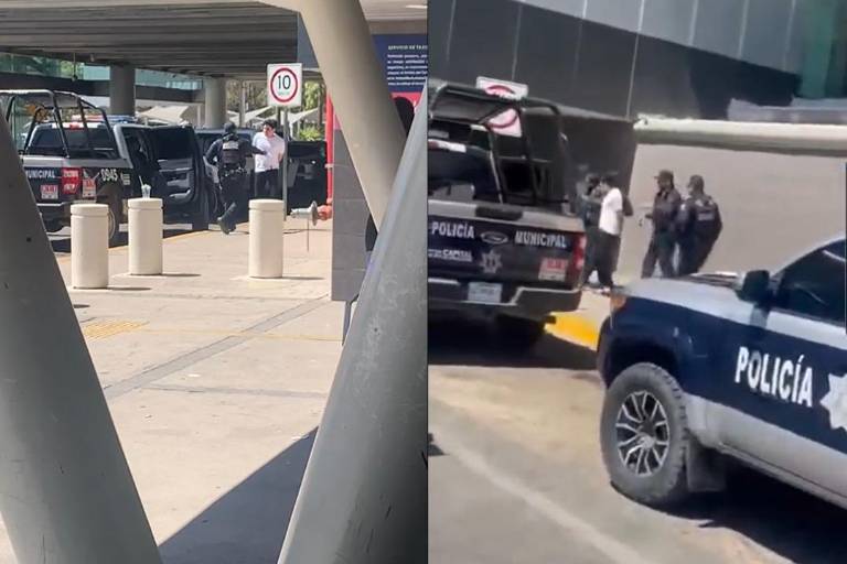 Municipales detienen a Markitos Toy en Aeropuerto de Culiacán