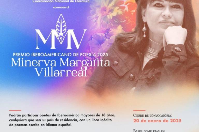 Convocan al Premio de Poesía ‘Minerva Margarita Villarreal’