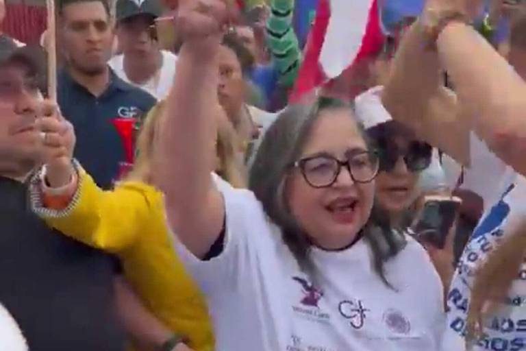 Norma Piña apoya a trabajadores del PJF en protesta contra reforma judicial