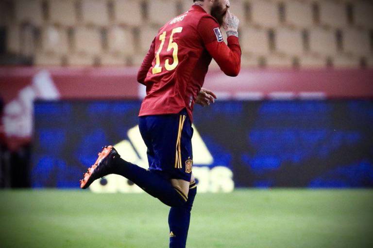 Sergio Ramos, capitán del Real Madrid, tiene una lesión en el gemelo interno de la pierna izquierda