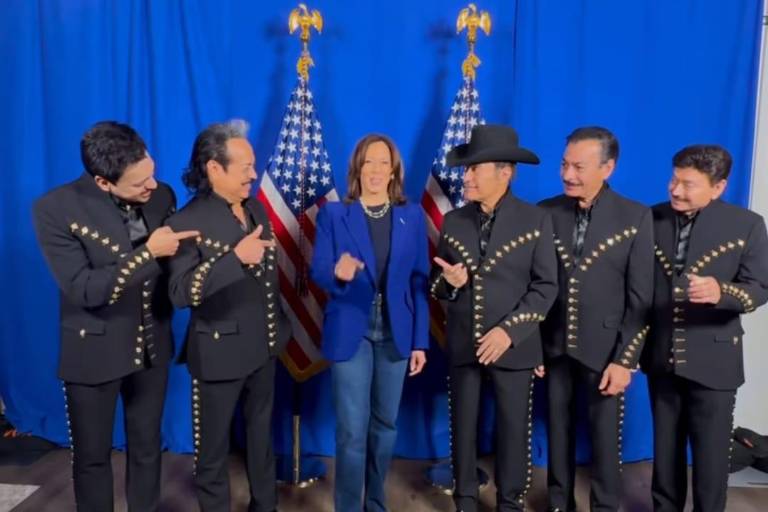 Brindan artistas sinaloenses su apoyo a Kamala Harris, para Presidenta de Estados Unidos