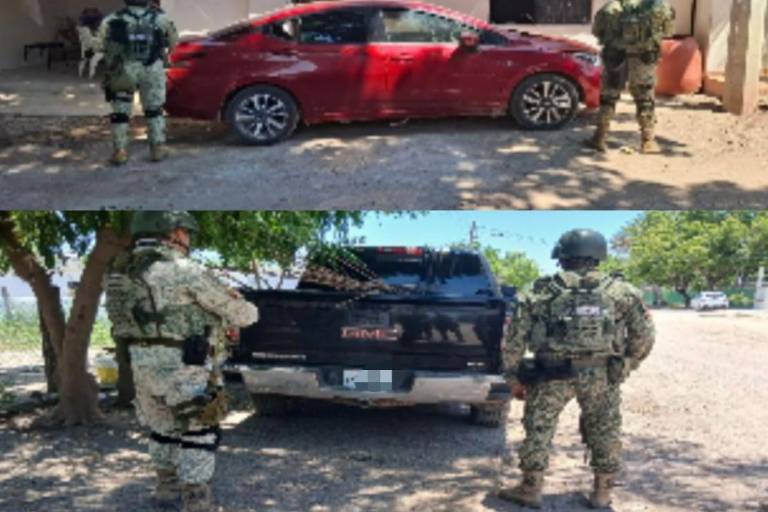 Recuperan tres vehículos robados en diferentes zonas rurales de Culiacán