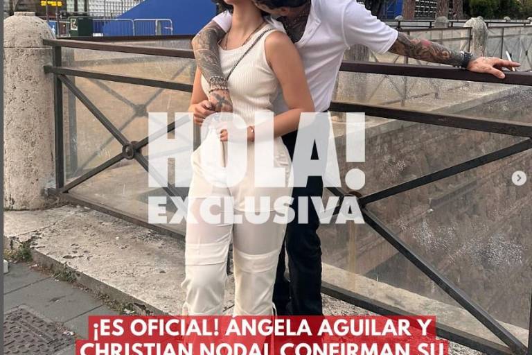 Confirman Ángela Aguilar y Christian Nodal su romance