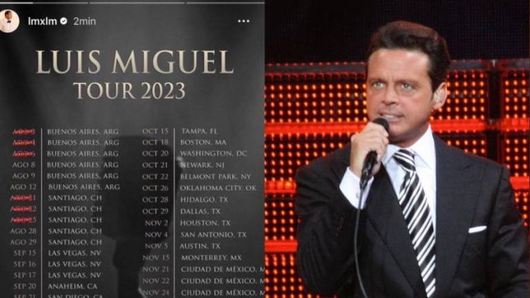 Luis Miguel vende 7 fechas de conciertos en menos de dos horas