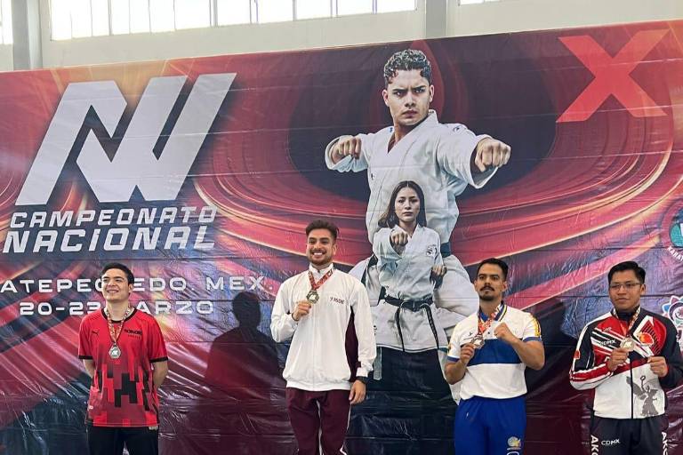 Cinco oros para Mazatlán, en el 32 Campeonato Nacional de Karate