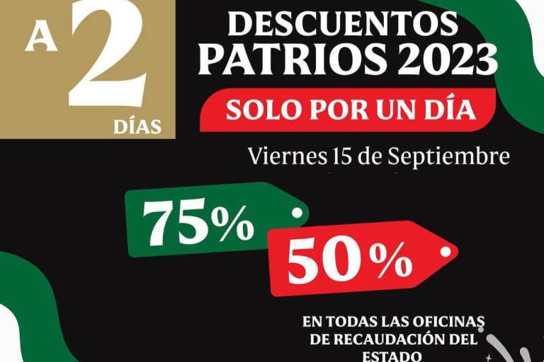 Otorga SATES Sinaloa descuentos patrios de hasta 75%