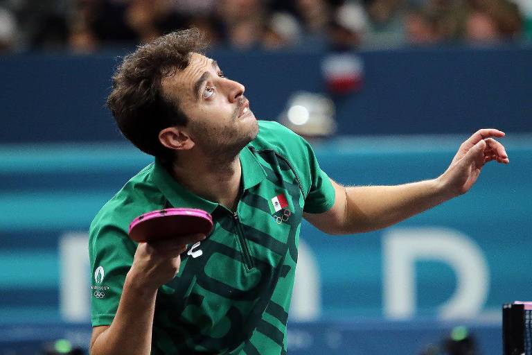 Marcos Madrid cae en la primera ronda del tenis de mesa en París 2024