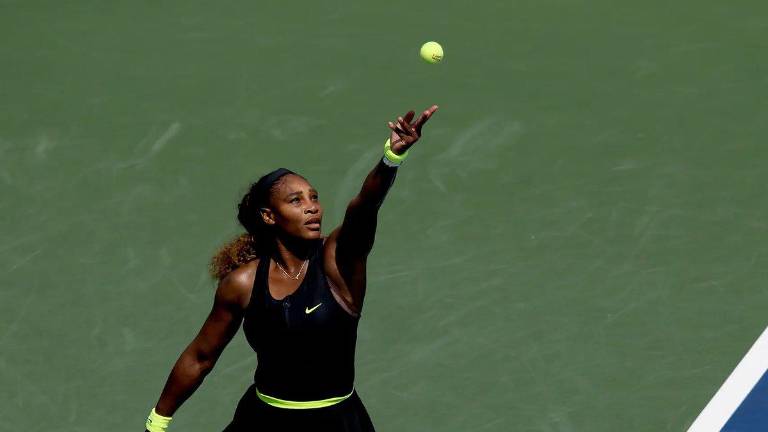 Serena Williams en el US Open 2022, que había sido el último torneo de su carrera.
