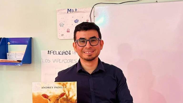 El joven escritor y mediador de lectura, Andrey Padilla, murió víctima de la violencia en Culiacán.