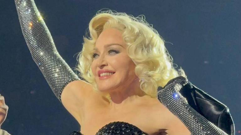 Madonna en el primero de sus conciertos en México de su ‘The Celebration Tour’.