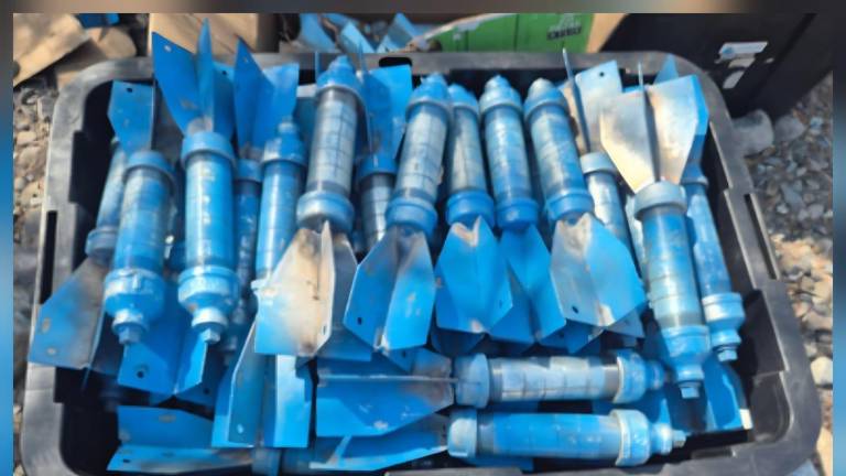 Aseguran más de 300 explosivos en presunto campamento criminal en Badiraguato