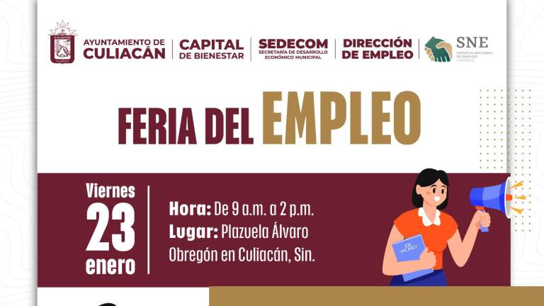 El evento se llevará a cabo el próximo viernes 23 de enero en la Plazuela Álvaro Obregón.