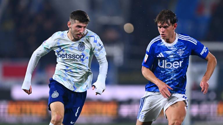 Inter de Milán logró empate sin goles con el Como, en la ida de las semifinales coperas.