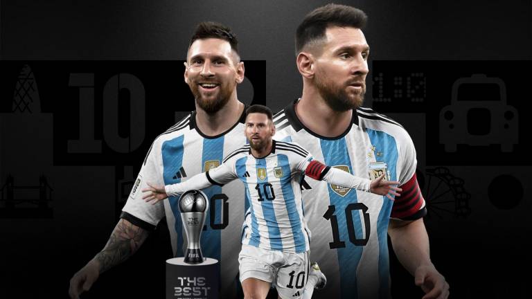 Lionel Messi, ganador del Premio FIFA The Best al mejor jugador del 2023.