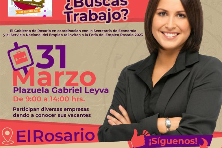 Invitan a participar en la Feria del Empleo Rosario 2023