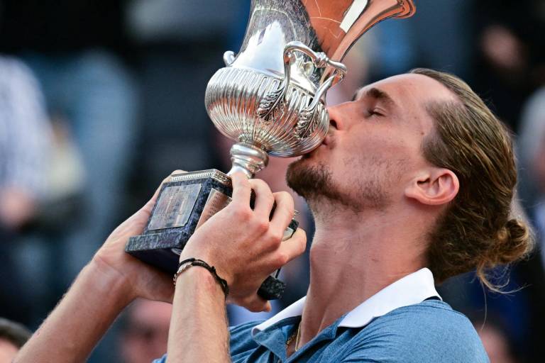 Zverev recupera el trono de Roma