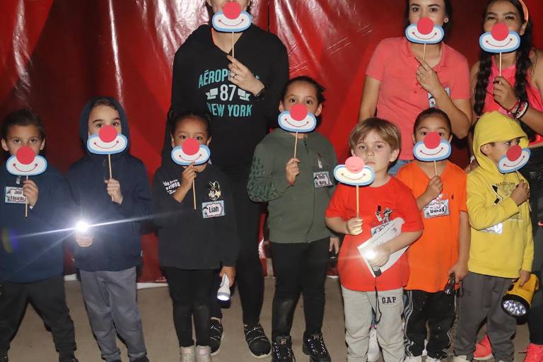 Viven los pequeños la magia del circo