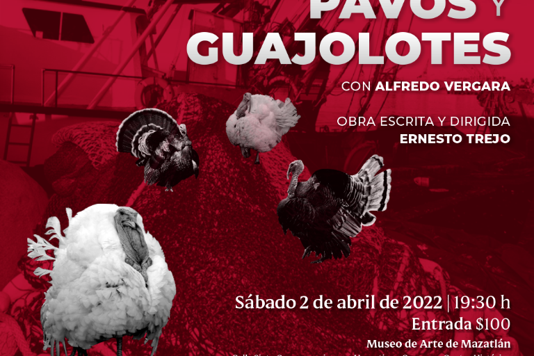 Presentarán la obra ‘Entre pavos y guajolotes’, de Ernesto Trejo