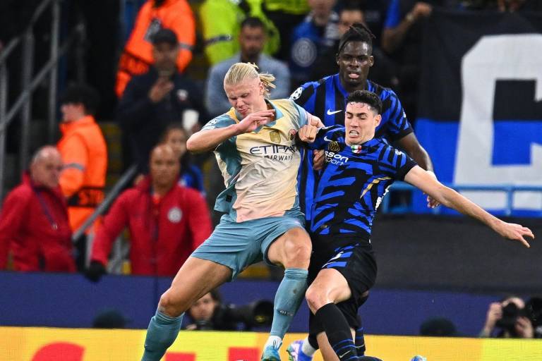 Manchester City e Inter de Milán empatan a cero en su inicio en Champions