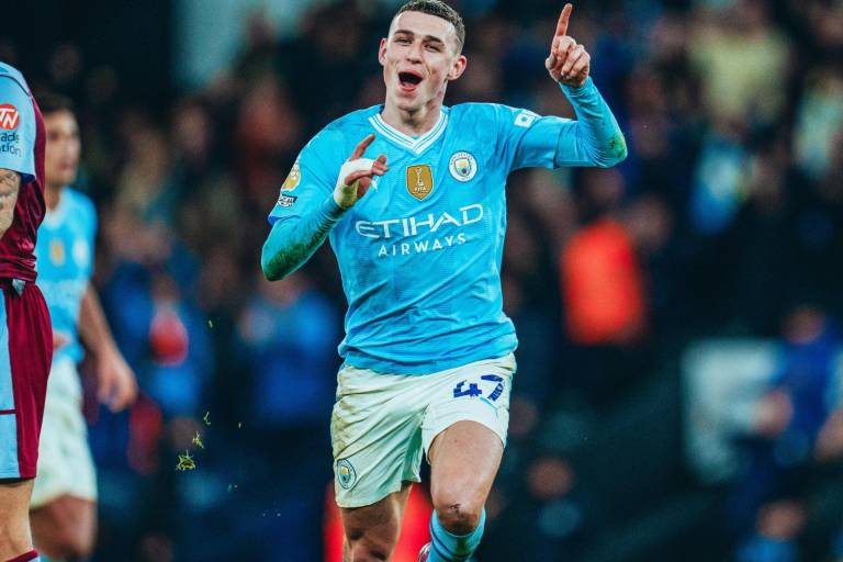 Phil Foden dirige la victoria del Manchester City ante el Aston Villa