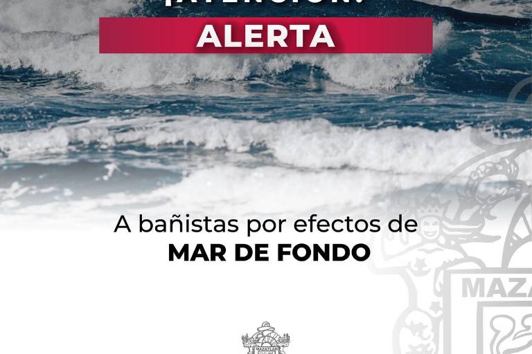 Alertan sobre presencia de quemadores y efectos de mar de fondo en playas de Mazatlán