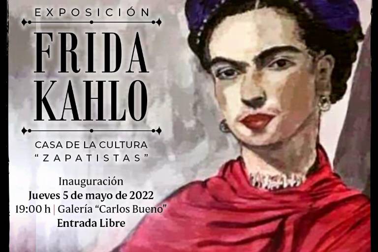 La exposición ‘Frida Kahlo’ será inaugurada el 5 de mayo